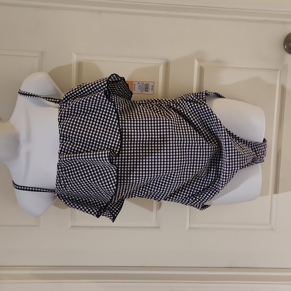 Kona Sol  Bandeau Flounce High Coverage One Piece Swimsuit - Picture 4 of 13